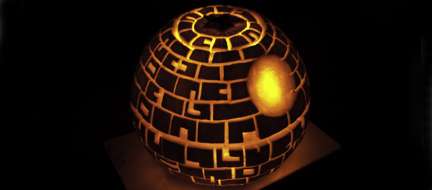 Death Star Pumpkin Carving