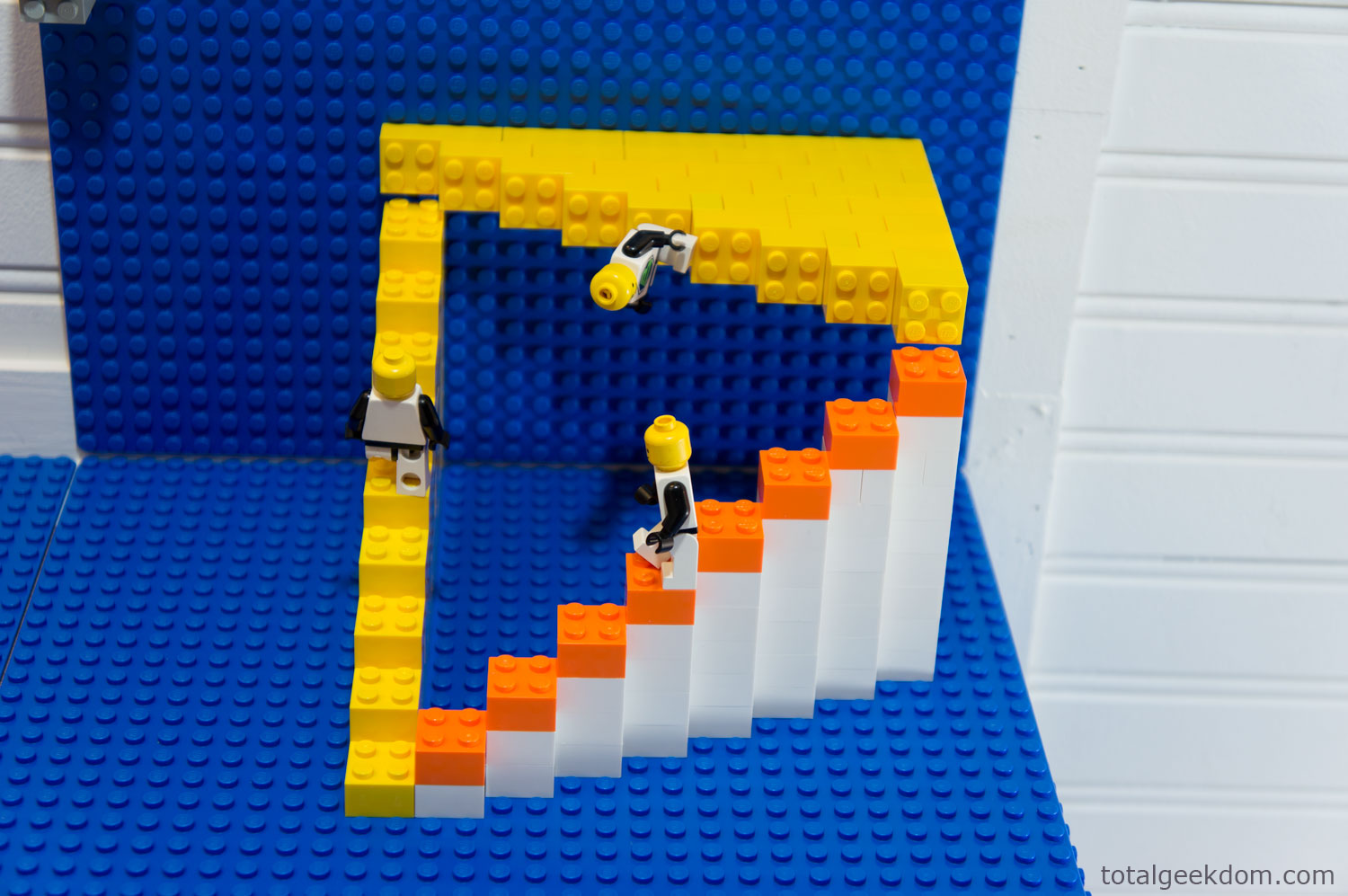 the lego wall