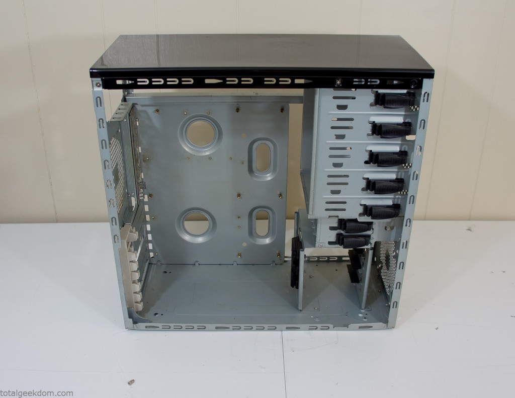 Stripped Computer Case