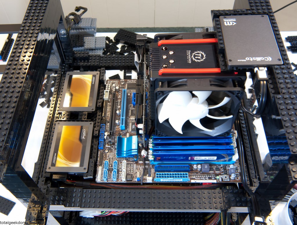 Dual SSD Lego Trays