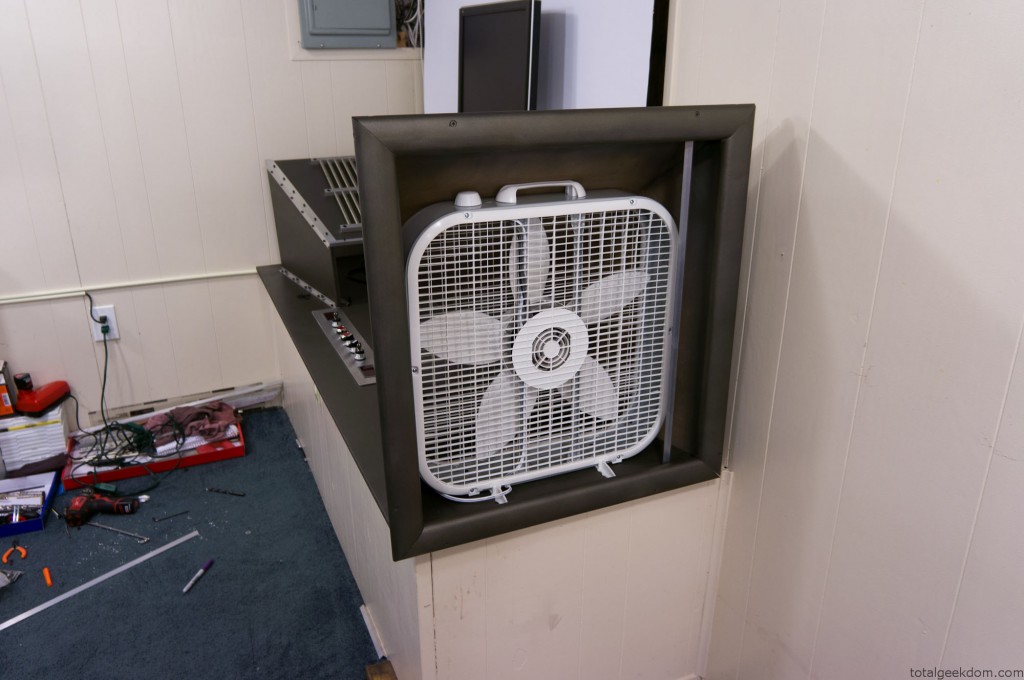 Wind Tunnel Fan Test Mockup