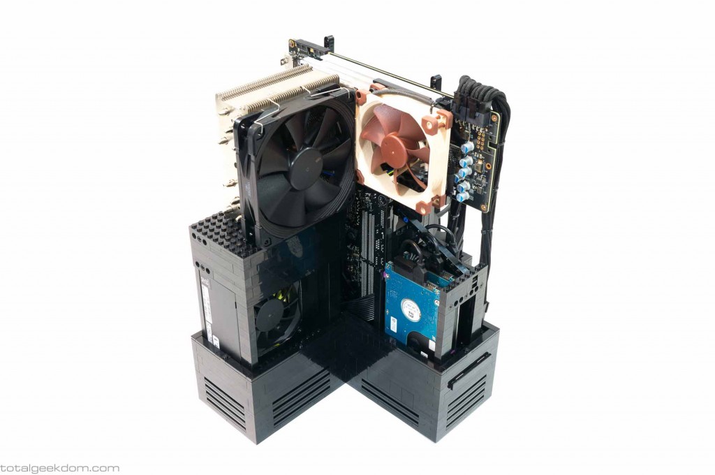 Lego Gaming Computer Custom Graphics Card Cooler and Fan