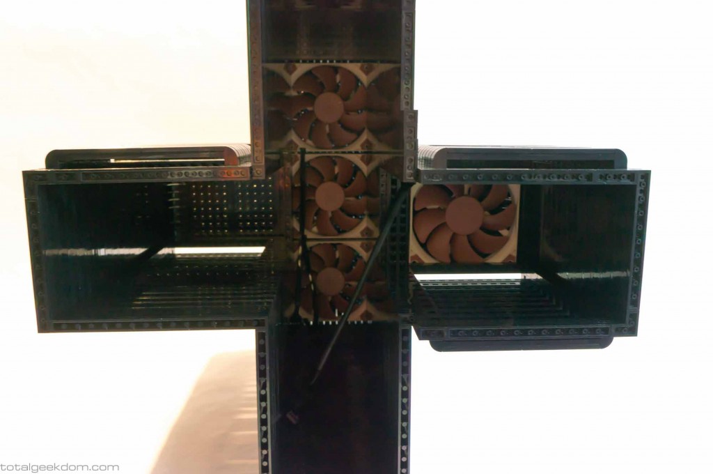 Lego Gaming Computer Outer Shell Upper System Fans