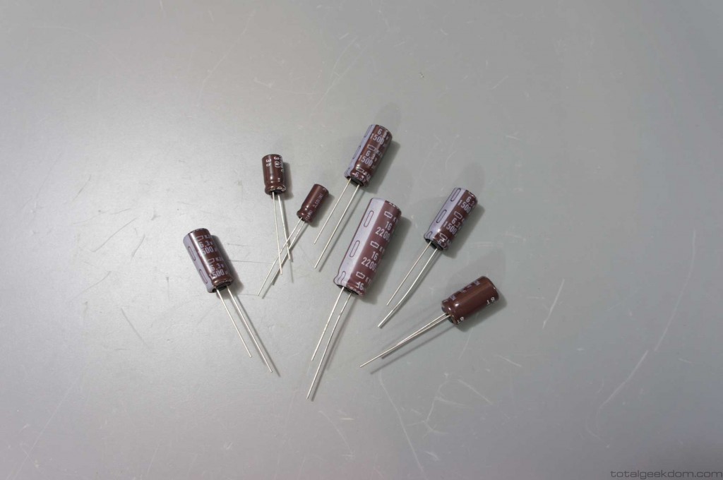Lego-Gaming-Computer-Power-Supply-Chemi-Con-Replacement-Capacitors